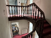 Antiek trapleuning van gelijkvloers tot 2de verdiep - afbeelding 4 van  4