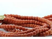 Antiek zeeuws collier van bloedkoraal - afbeelding 6 van  7