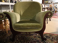 Antieke 3zit en 2 zeteltjes - afbeelding 4 van  5