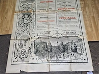 Antieke affiche uit 1899 - afbeelding 4 van  8