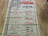 Antieke affiche uit 1913 - afbeelding 1 van  8