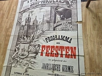 Antieke affiche uit 1913 - afbeelding 4 van  8