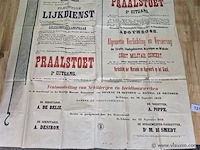 Antieke affiche uit 1919 - afbeelding 2 van  7