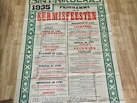 Antieke affiche uit 1935 - afbeelding 1 van  7
