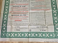 Antieke affiche uit 1935 - afbeelding 2 van  7