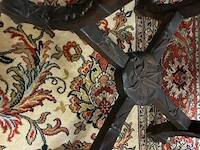 Antieke afgeronde oosterse bijzettafel - afbeelding 6 van  7