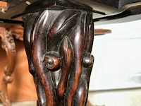 Antieke afgeronde oosterse tafel - afbeelding 7 van  10