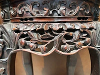 Antieke afgeronde oosterse tafel - afbeelding 9 van  9
