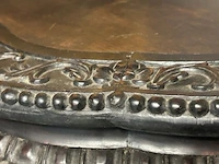 Antieke afgeronde oosterse tafel - afbeelding 5 van  8