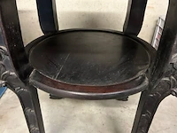Antieke afgeronde oosterse tafel - afbeelding 8 van  8