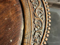 Antieke afgeronde oosterse tafel - afbeelding 3 van  7