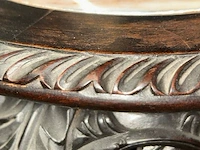 Antieke afgeronde oosterse tafel - afbeelding 3 van  5