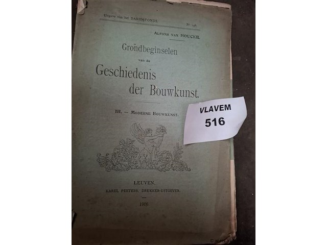 Antieke boek - afbeelding 1 van  2