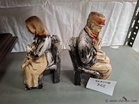 Antieke boekensteunen - afbeelding 1 van  1