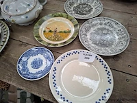 Antieke borden - afbeelding 1 van  3