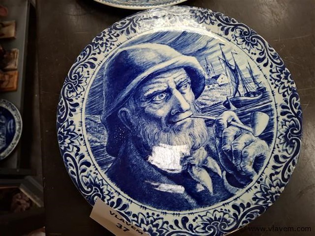 Antieke borden - afbeelding 3 van  4