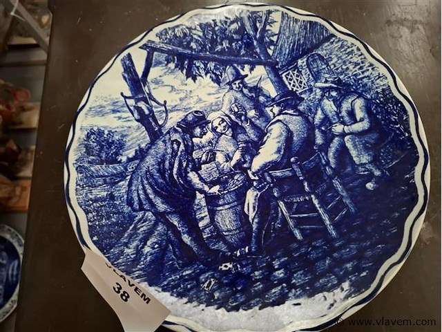 Antieke borden - afbeelding 2 van  4