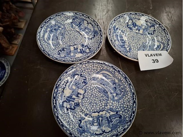 Antieke borden - afbeelding 1 van  2