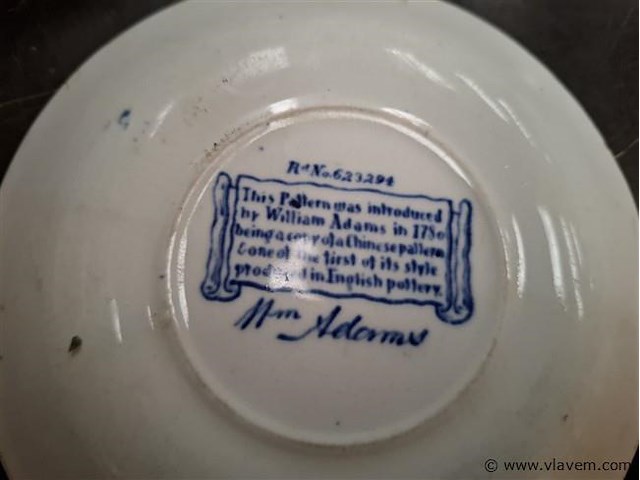 Antieke borden - afbeelding 2 van  2