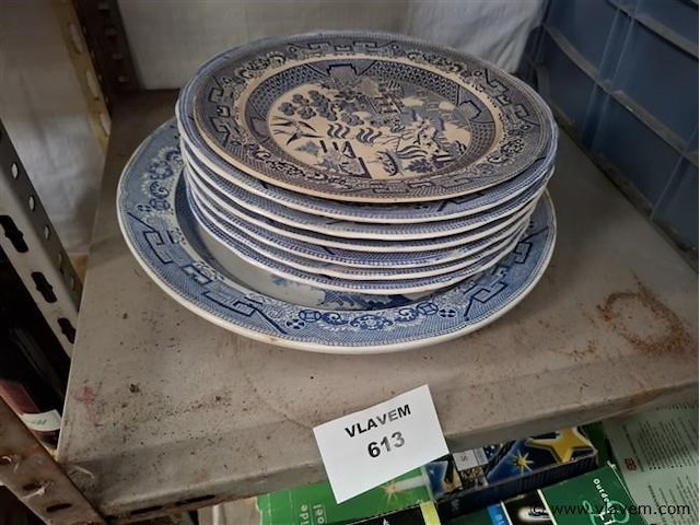 Antieke borden - afbeelding 1 van  3