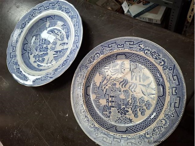 Antieke borden - afbeelding 2 van  3