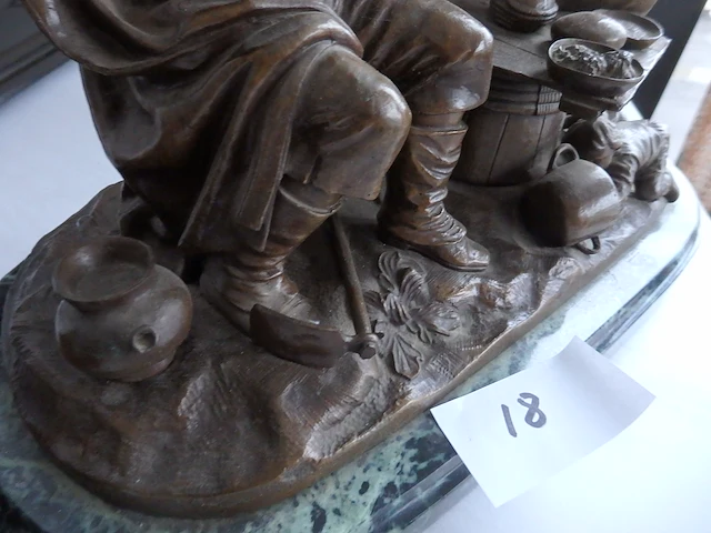 Antieke brons - afbeelding 3 van  6