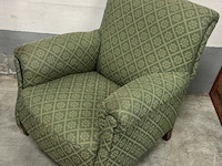 Antieke groene zetel - scotgard 3m - afbeelding 2 van  4