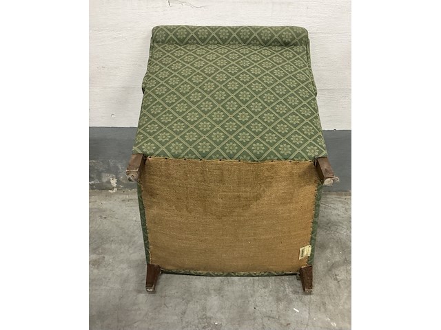 Antieke groene zetel - scotgard 3m - afbeelding 3 van  4