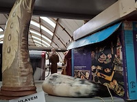 Antieke hoorn - afbeelding 1 van  3