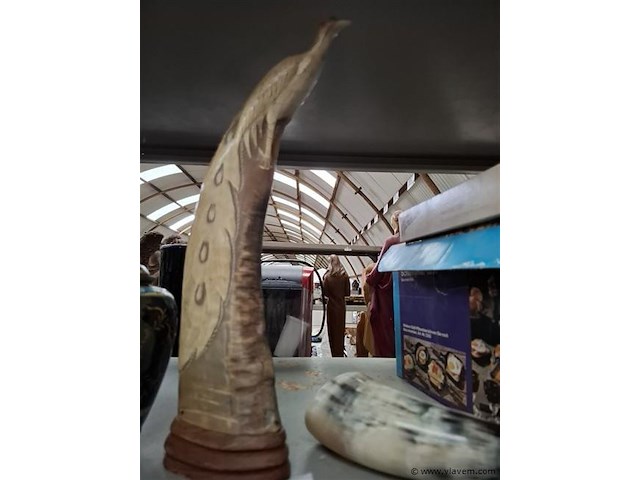 Antieke hoorn - afbeelding 2 van  3