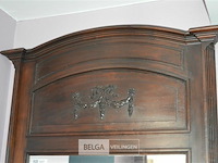 Antieke houten spiegel - afbeelding 2 van  3