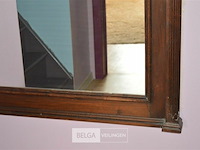 Antieke houten spiegel - afbeelding 3 van  3