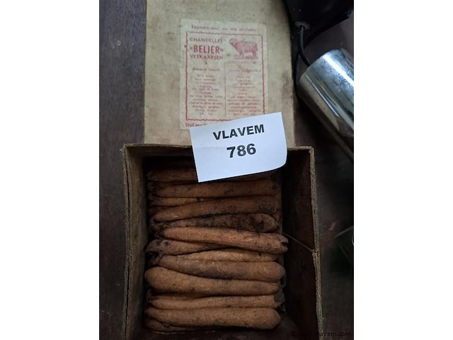 Antieke kaarsen - afbeelding 1 van  2