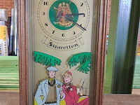 Antieke klok st michel ( h 530 mm b 240 mm - afbeelding 1 van  4