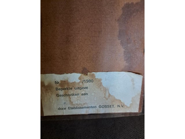 Antieke klok st michel ( h 530 mm b 240 mm - afbeelding 3 van  4