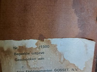 Antieke klok st michel ( h 530 mm b 240 mm - afbeelding 3 van  4