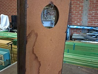 Antieke klok st michel ( h 530 mm b 240 mm - afbeelding 4 van  4