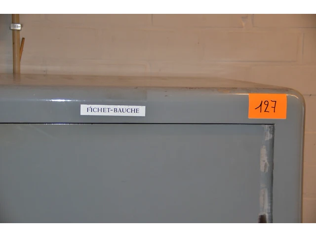 Antieke kluis fichet bauche - afbeelding 4 van  4