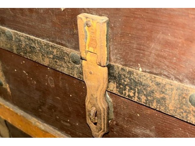 Antieke koffer - afbeelding 3 van  5