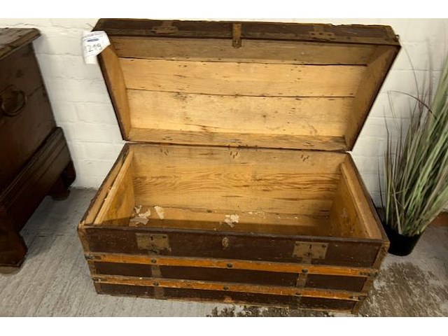 Antieke koffer - afbeelding 4 van  5