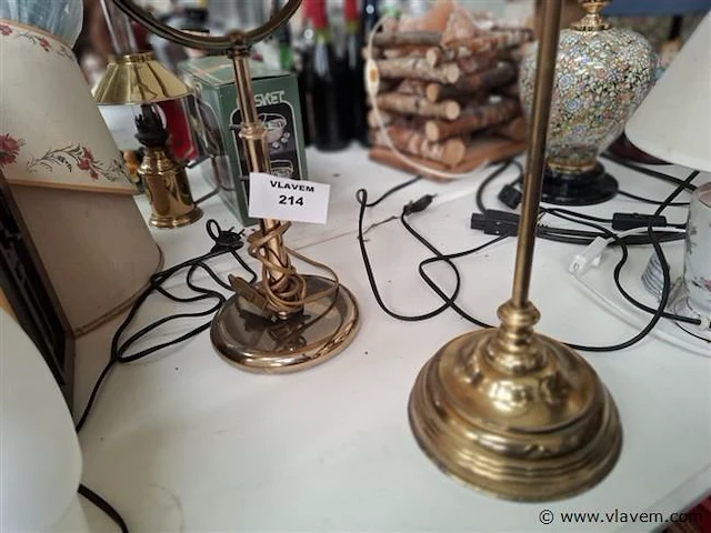 Antieke lamp - afbeelding 2 van  2
