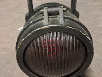 Antieke lantaarn sncf treinlamp signalisatie - afbeelding 1 van  6