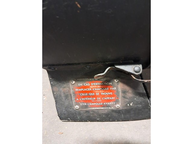 Antieke lantaarn sncf treinlamp signalisatie - afbeelding 2 van  6