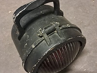 Antieke lantaarn sncf treinlamp signalisatie - afbeelding 6 van  6