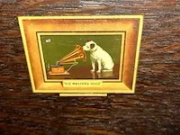 Antieke muziekkast -his masters voice - afbeelding 3 van  3
