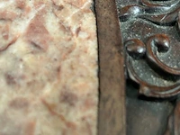 Antieke oosterse ronde tafel - afbeelding 3 van  9