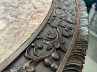 Antieke oosterse ronde tafel - afbeelding 4 van  9
