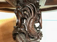 Antieke oosterse ronde tafel - afbeelding 7 van  9