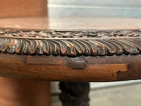 Antieke oosterse ronde tafel - afbeelding 9 van  9