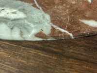 Antieke oosterse vierkanten tafel - afbeelding 2 van  8